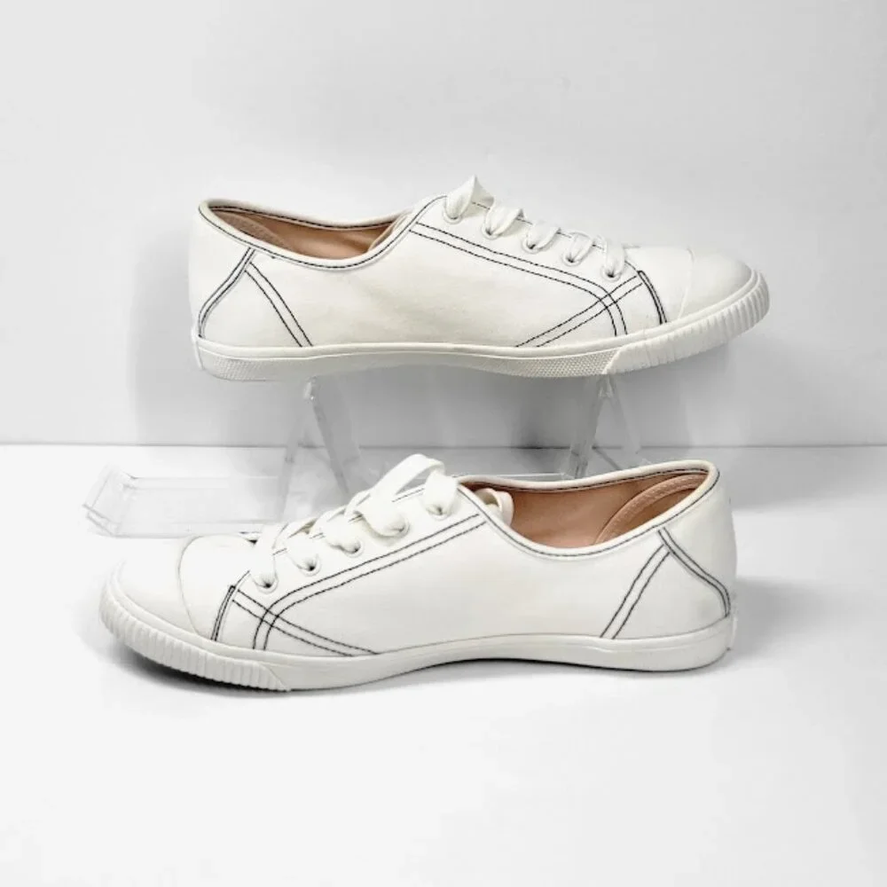 KATE SPADE tommi canvas sneakers Sz 8.5 NEW - Picture 5 of 8